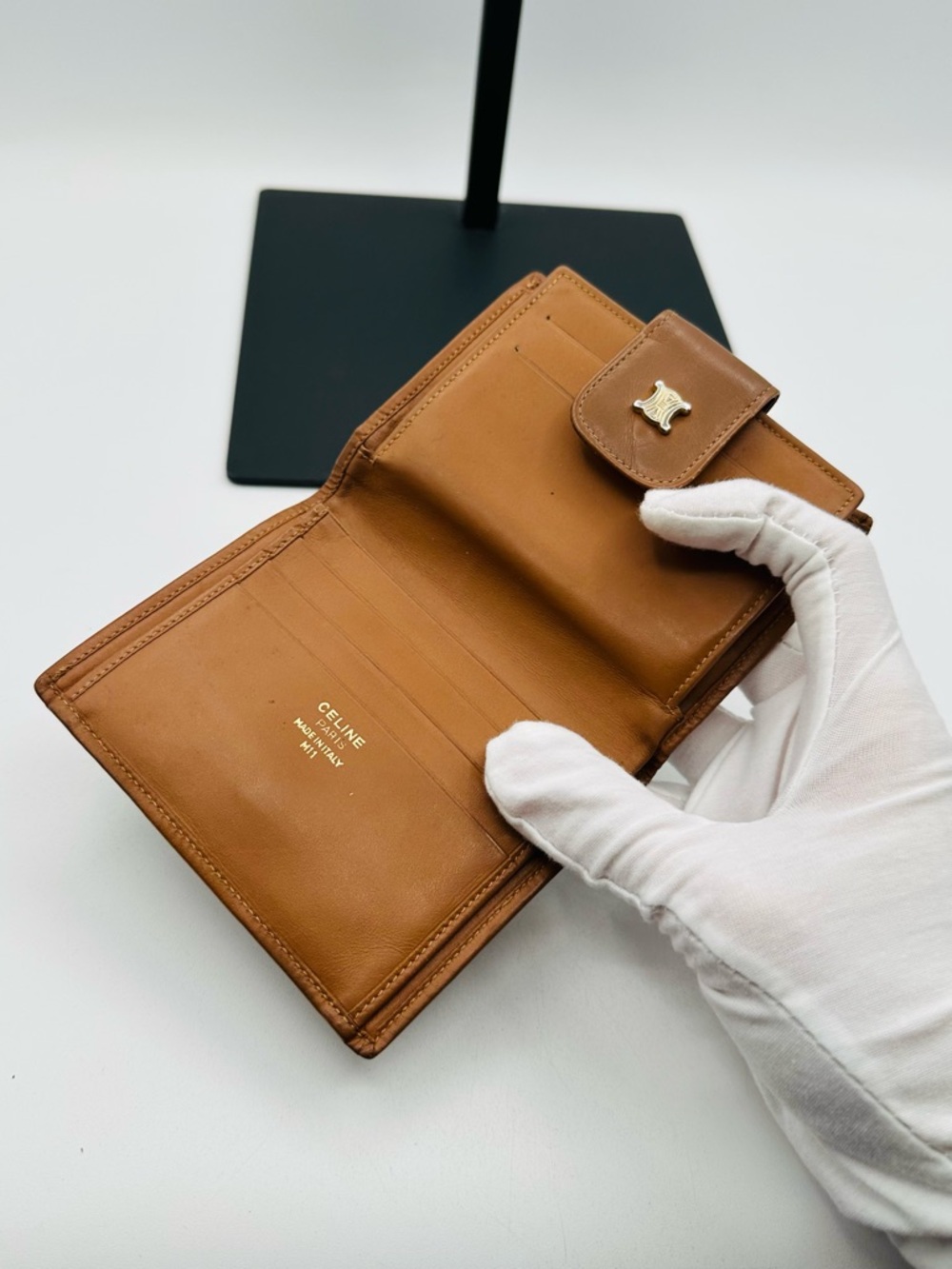 Celine Compact Monogram Wallet - Picture 6 of 14
